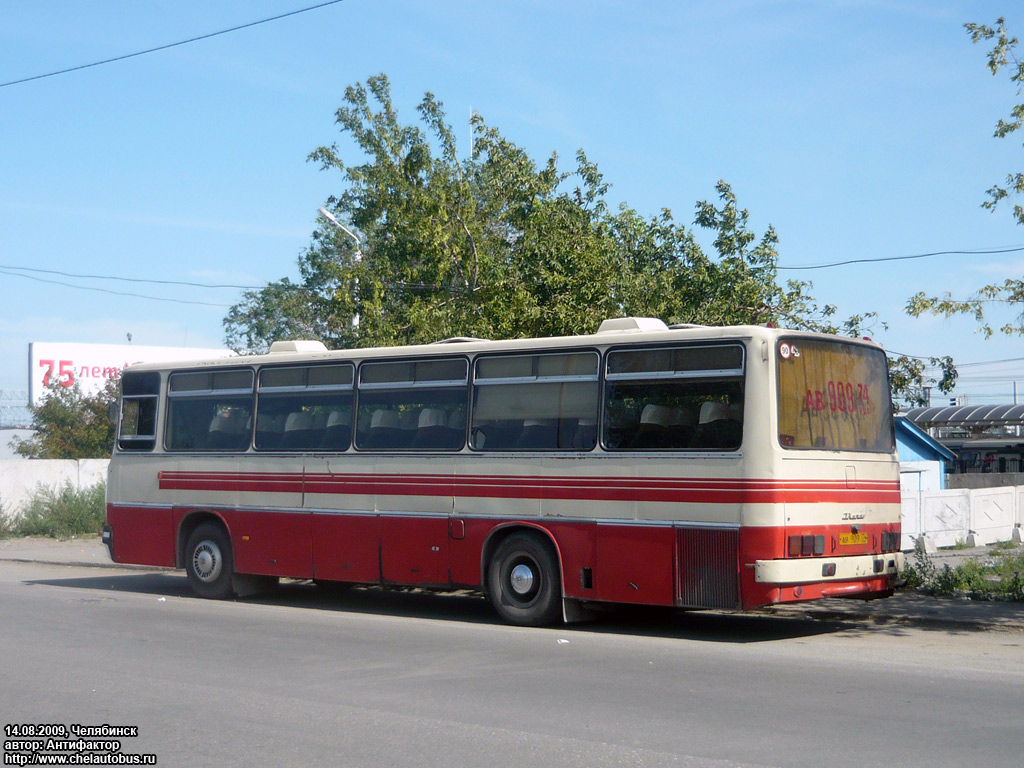 Челябинская область, Ikarus 256.75 № АВ 909 74