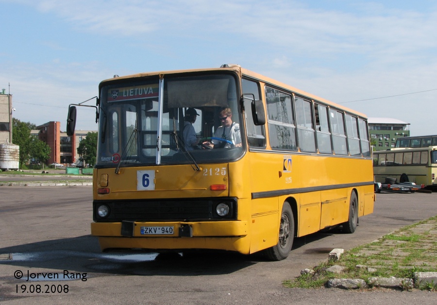 Литва, Ikarus 260.37 № 125