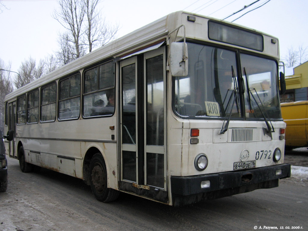 Санкт-Петербург, ЛиАЗ-5256.30-01 № 0792