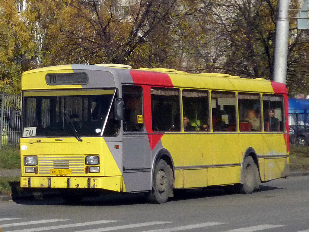 Пензенская область, Van Hool A120/31 № АК 124 58