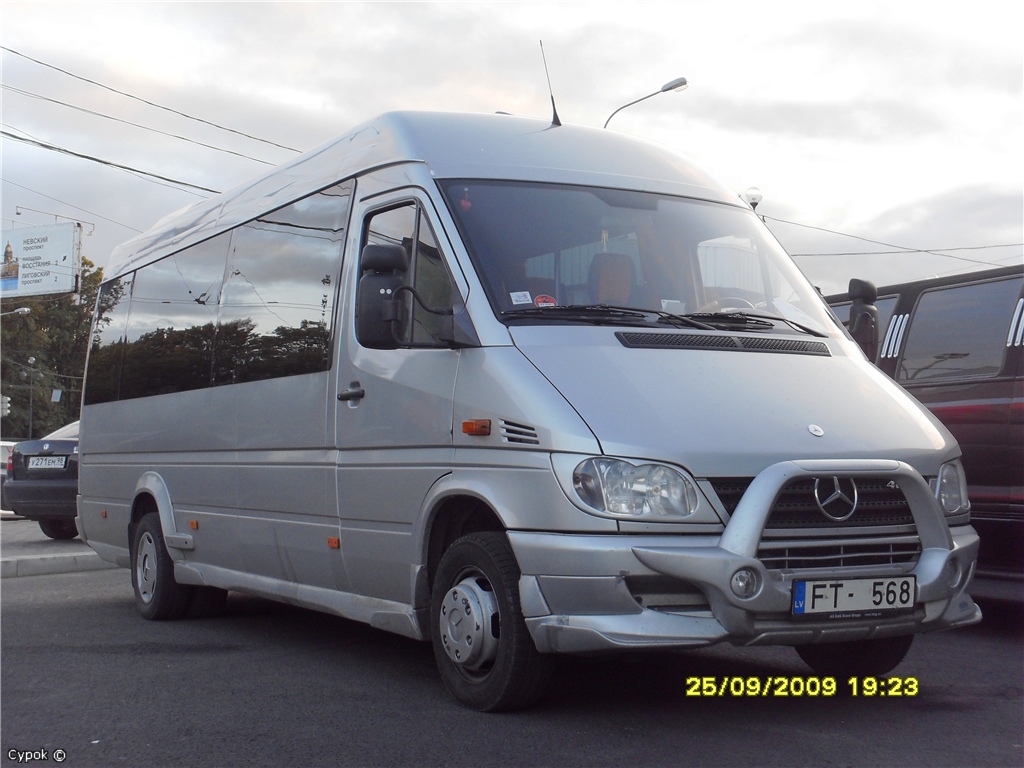 Латвия, Mercedes-Benz Sprinter W904 416CDI № FT-568