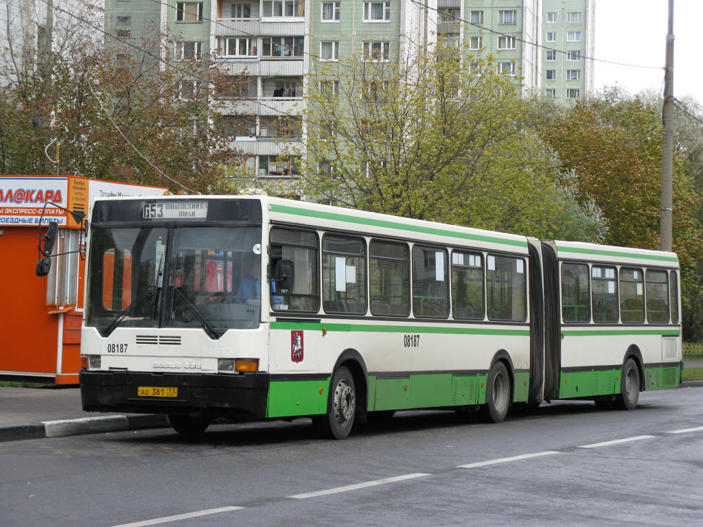 Москва, Ikarus 435.17 № 08187