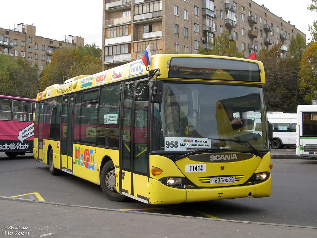 Москва, Scania OmniLink I (Скания-Питер) № 11414