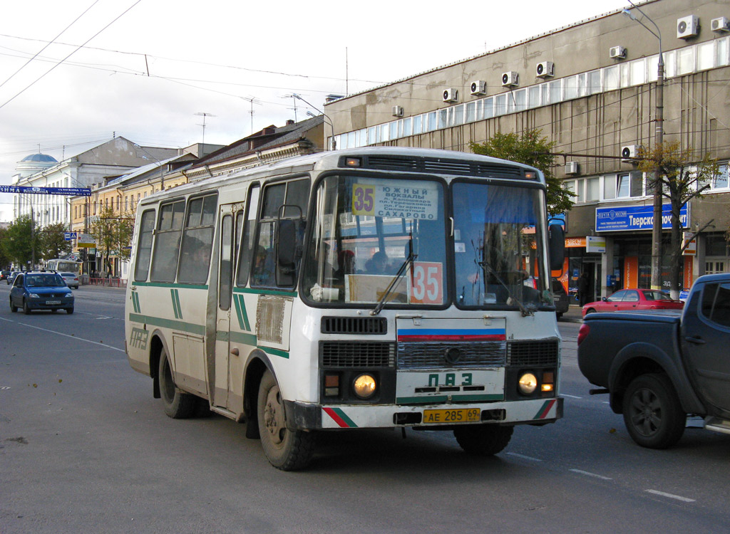 Tveras reģions, PAZ-3205-110 № АЕ 285 69; Tveras reģions — Route cabs of Tver (2000 — 2009).