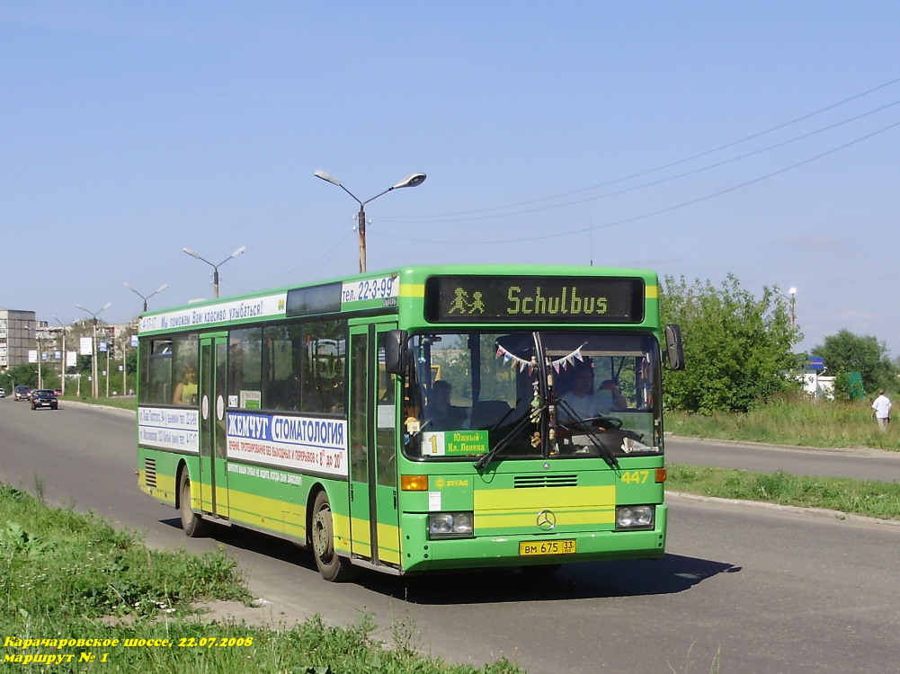 Владимирская область, Mercedes-Benz O405 № ВМ 675 33