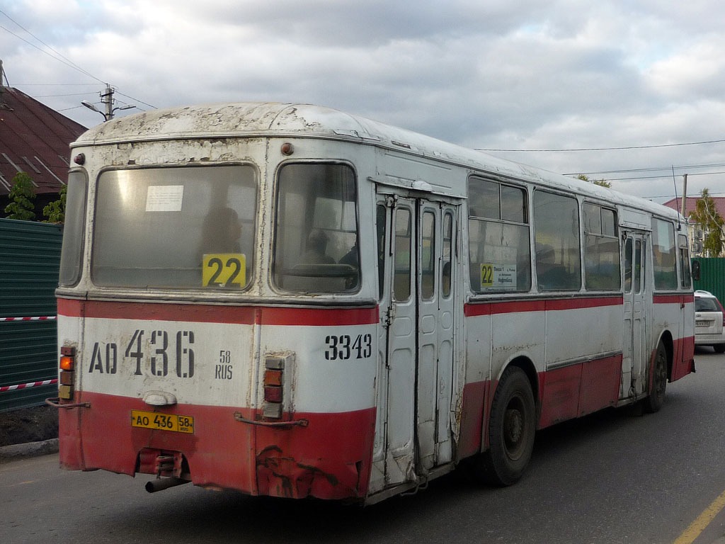 Пензенская область, ЛиАЗ-677М № 3343