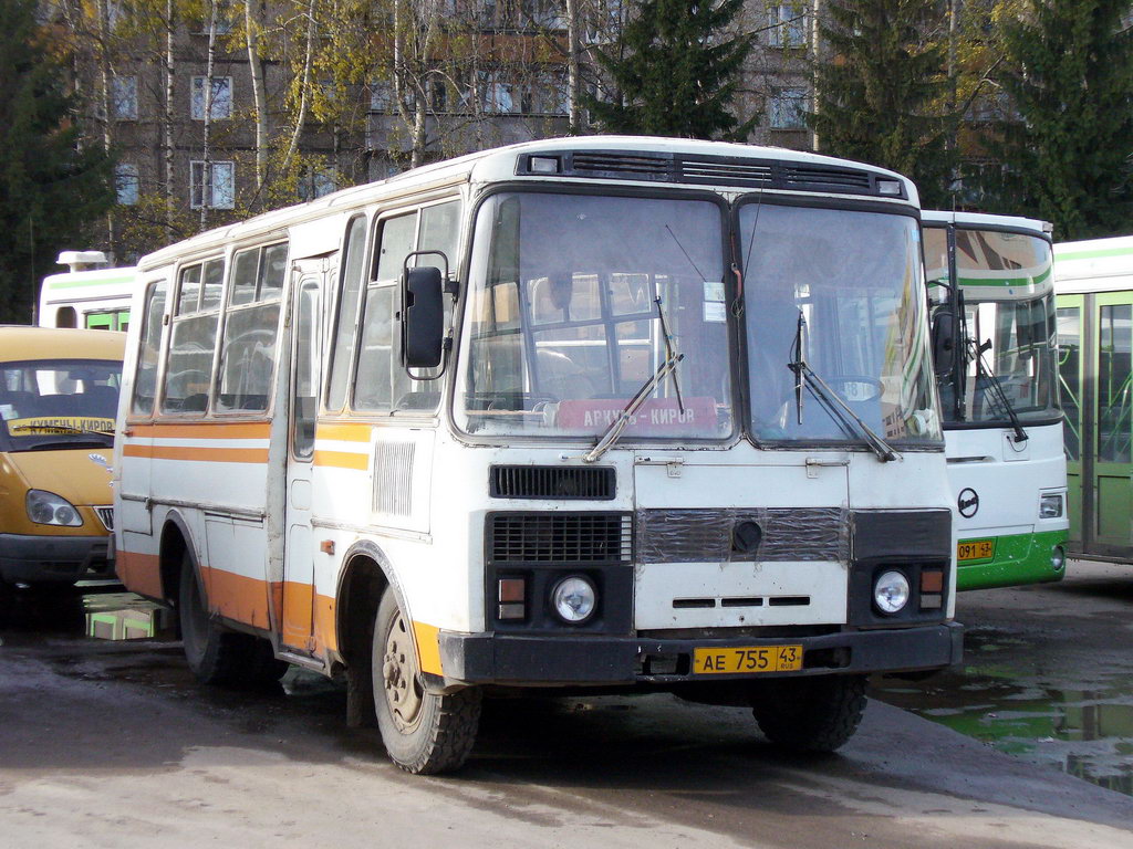 Кировская область, ПАЗ-3205 (00) № АЕ 755 43