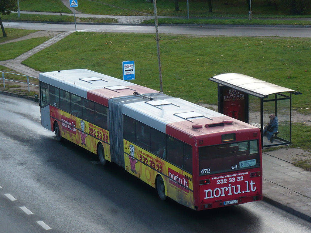 Литва, Mercedes-Benz O405G № 472