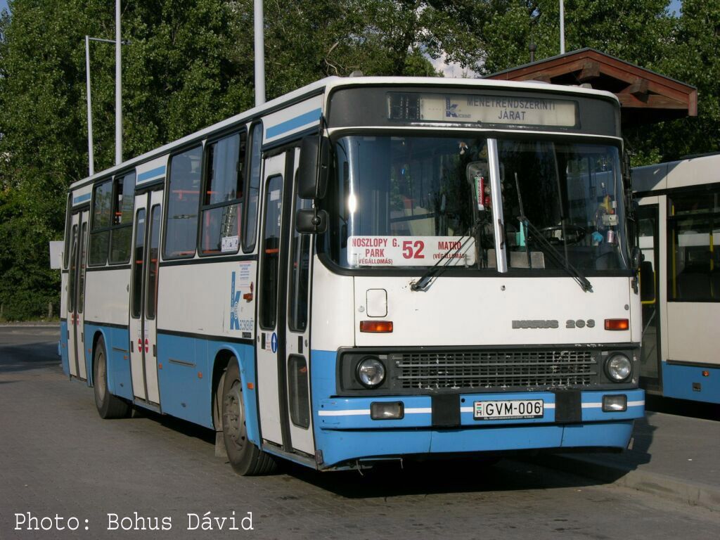 Венгрия, Ikarus 263.10 № GVM-006