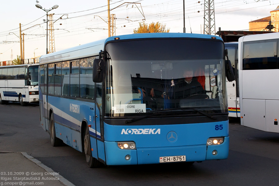 Латвия, Mercedes-Benz O345 № 85