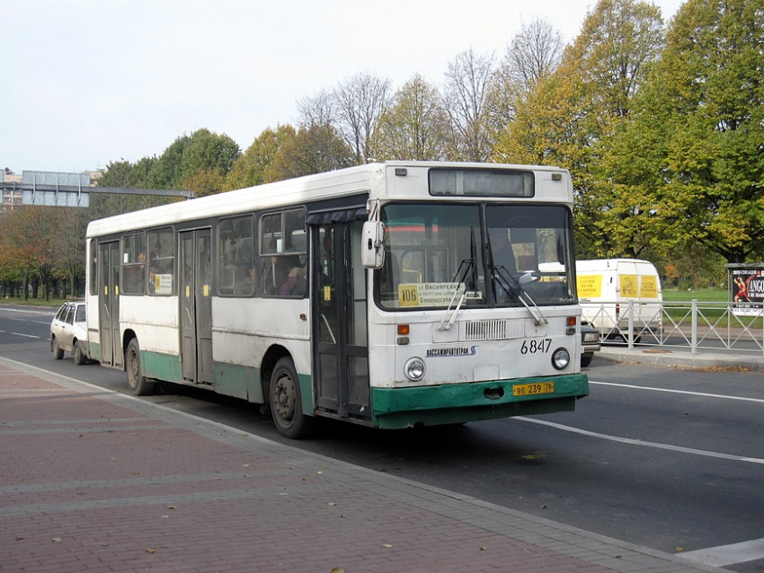 Санкт-Петербург, ЛиАЗ-5256.00 № 6847