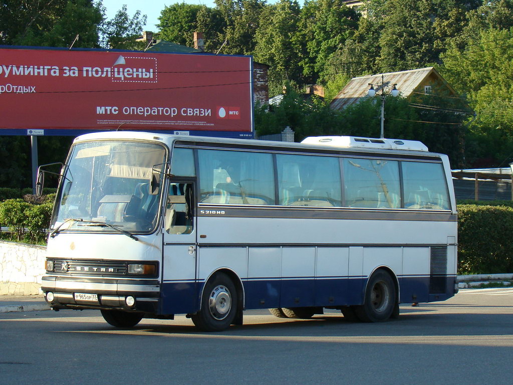 Владимирская область, Setra S210HD № Р 965 ОР 33