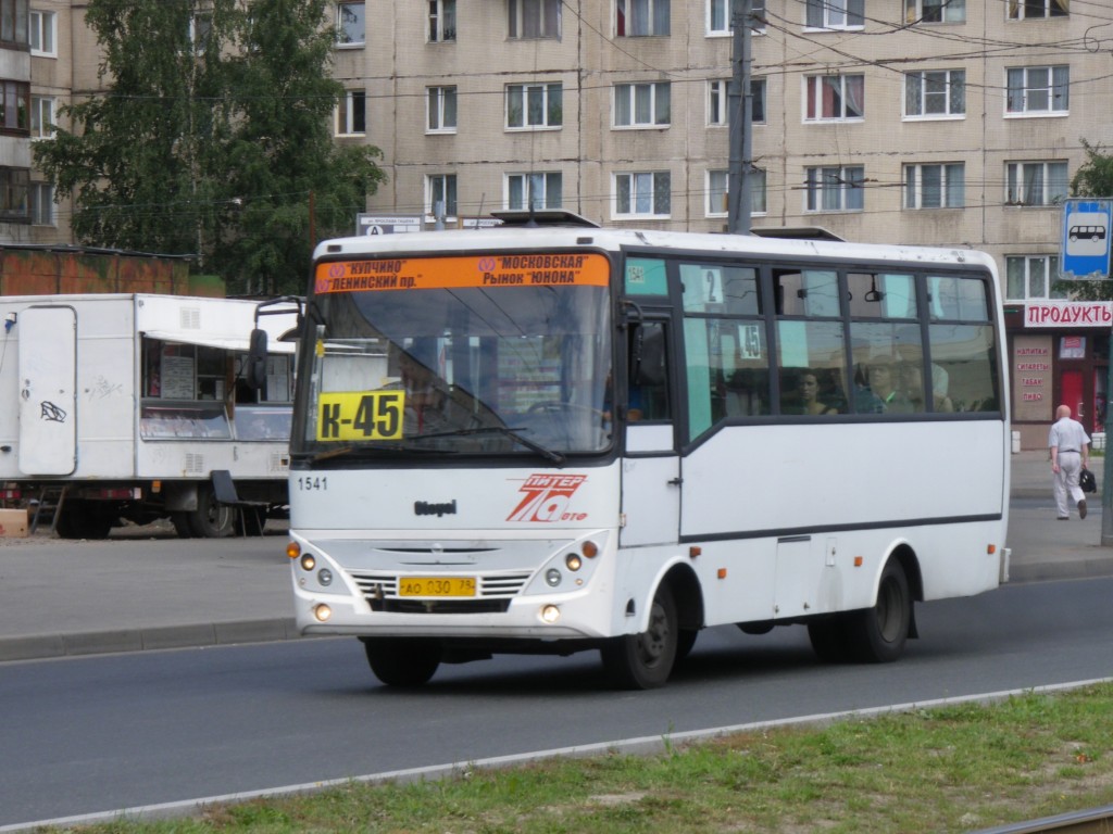 Санкт-Петербург, Otoyol M29 City II № 1541