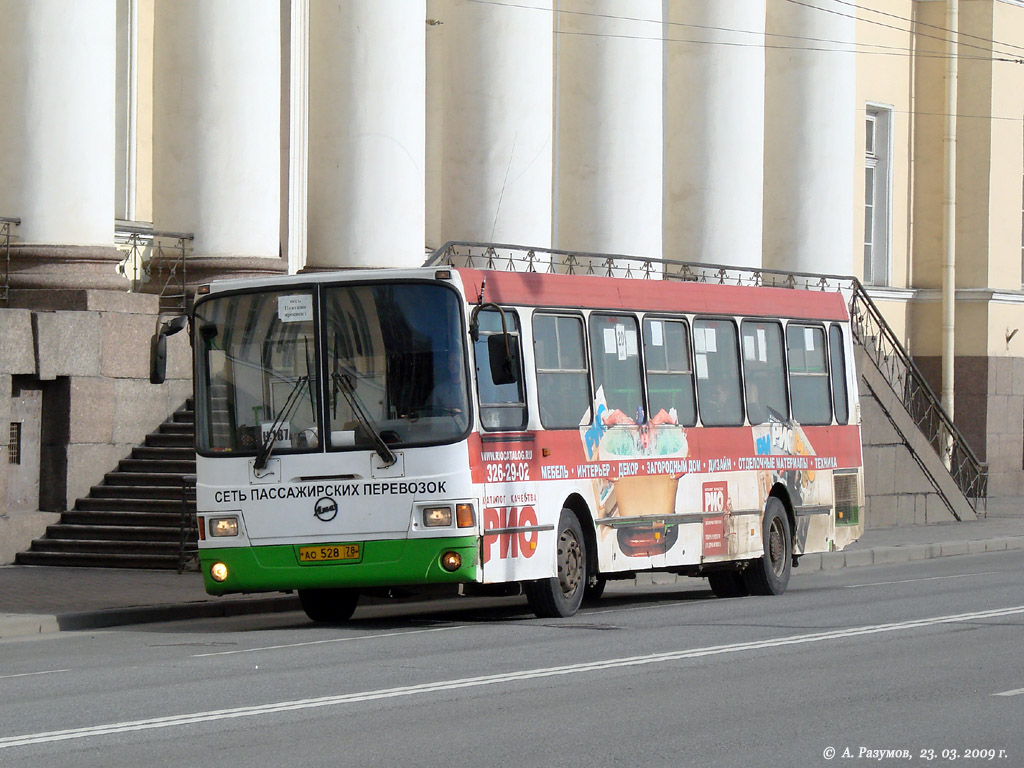 Санкт-Петербург, ЛиАЗ-5256.25 № АО 528 78