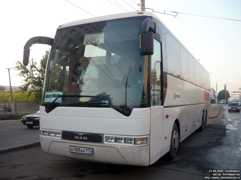 Obwód czelabiński, MAN A32 Lion's Top Coach RH4*3-13,7 Nr Н 189 АК 174