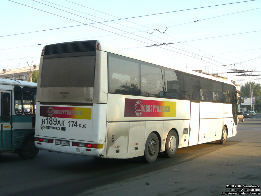 Челябинская область, MAN A32 Lion's Top Coach RH4*3-13,7 № Н 189 АК 174