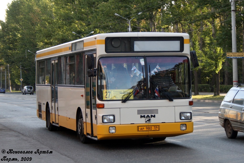 Пермский край, MAN 791 SL202 № АР 980 59