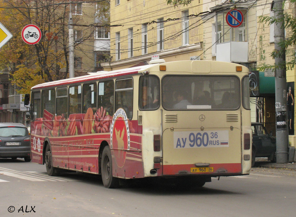 Воронежская область, Mercedes-Benz O307 № АУ 960 36