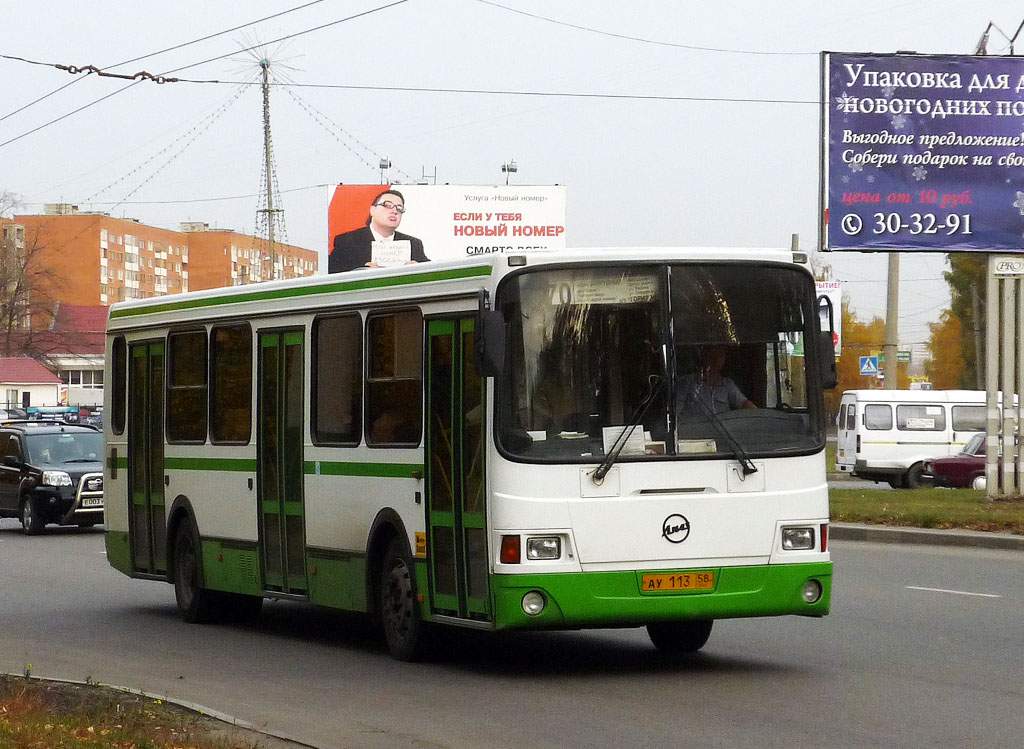 Пензенская область, ЛиАЗ-5256.35 № АУ 113 58