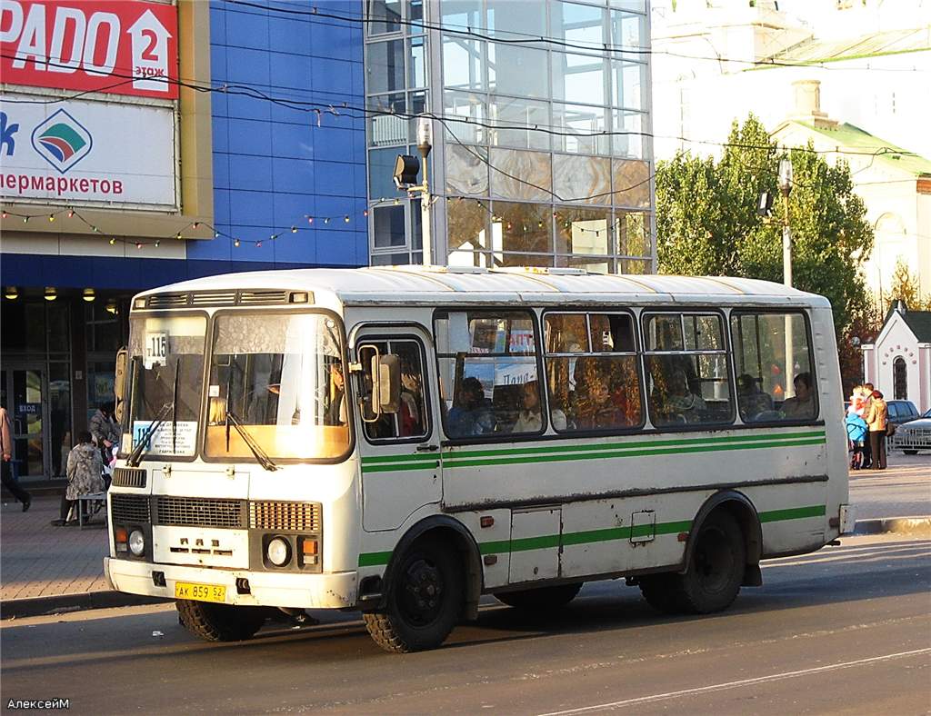 Нижегородская область, ПАЗ-32054 № АК 859 52