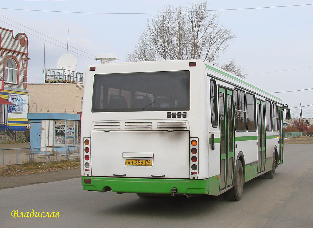 Chelyabinsk region, LiAZ-5256.36 č. АН 359 74