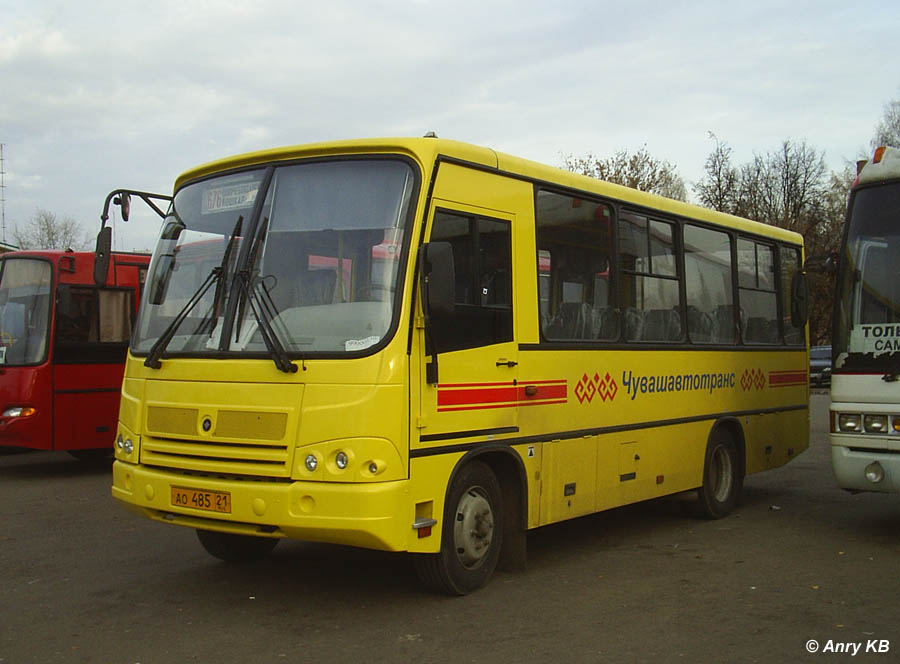 Chuvashia, PAZ-320402-03 # АО 485 21