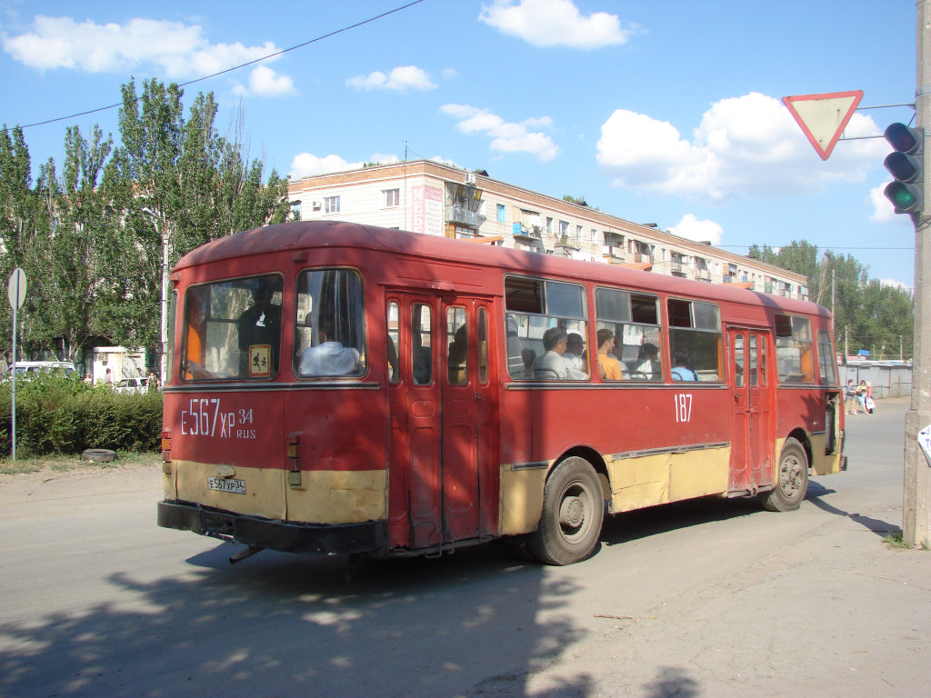 Волгоградская область, ЛиАЗ-677МБ № 187