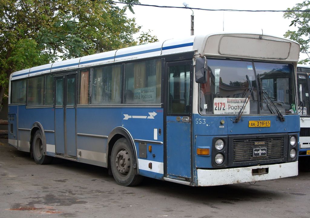 Rostov region, Van Hool 160 # 553