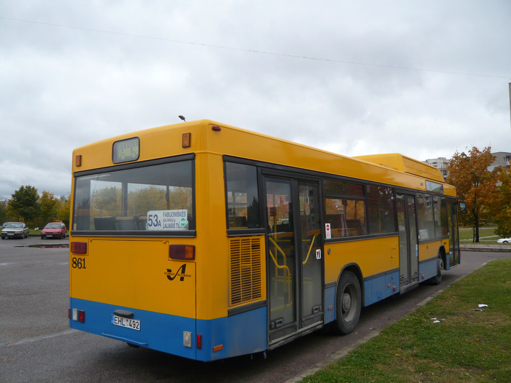 Литва, MAN A15 NL232 CNG № 861