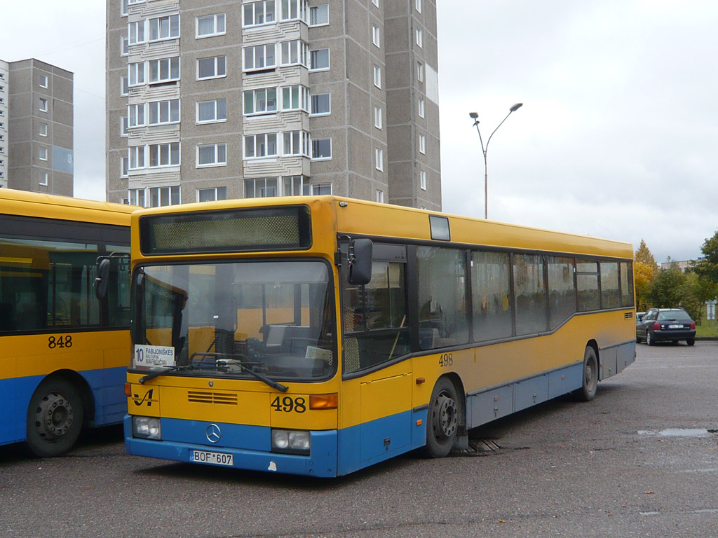 Lithuania, Mercedes-Benz O405N2 # 498