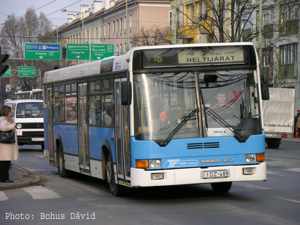Ungarn, Ikarus 412.13 Nr. IDZ-488