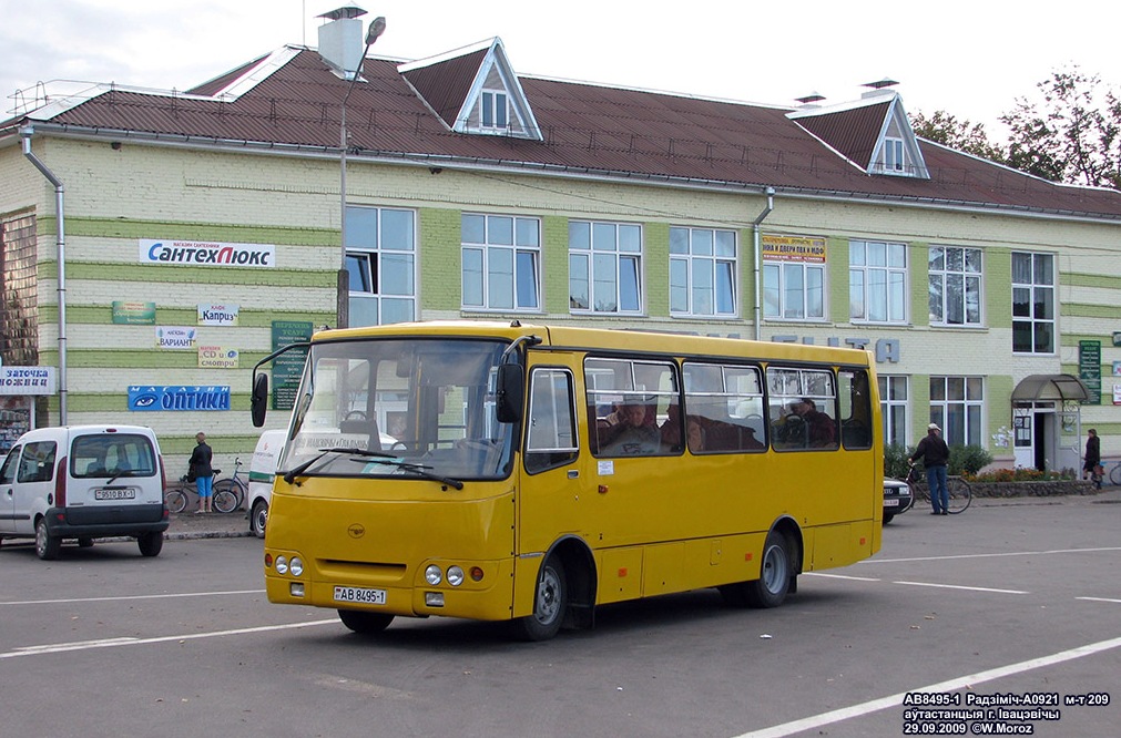 Брестская область, ГАРЗ А09202 "Радимич" № АВ 8495-1