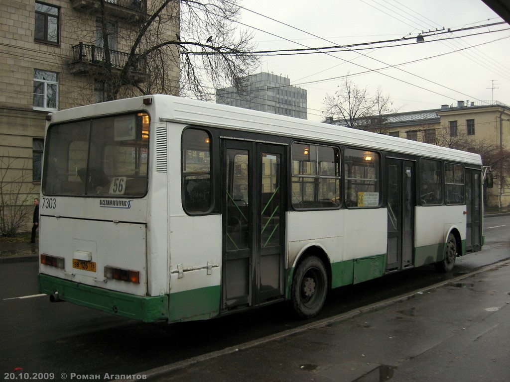 Sankt Peterburgas, LiAZ-5256.00 Nr. 7303