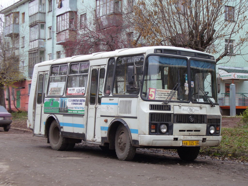 Кировская область, ПАЗ-32054 № АВ 325 43