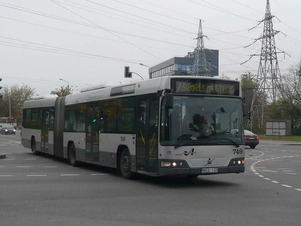 Литва, Volvo 7700A № 749