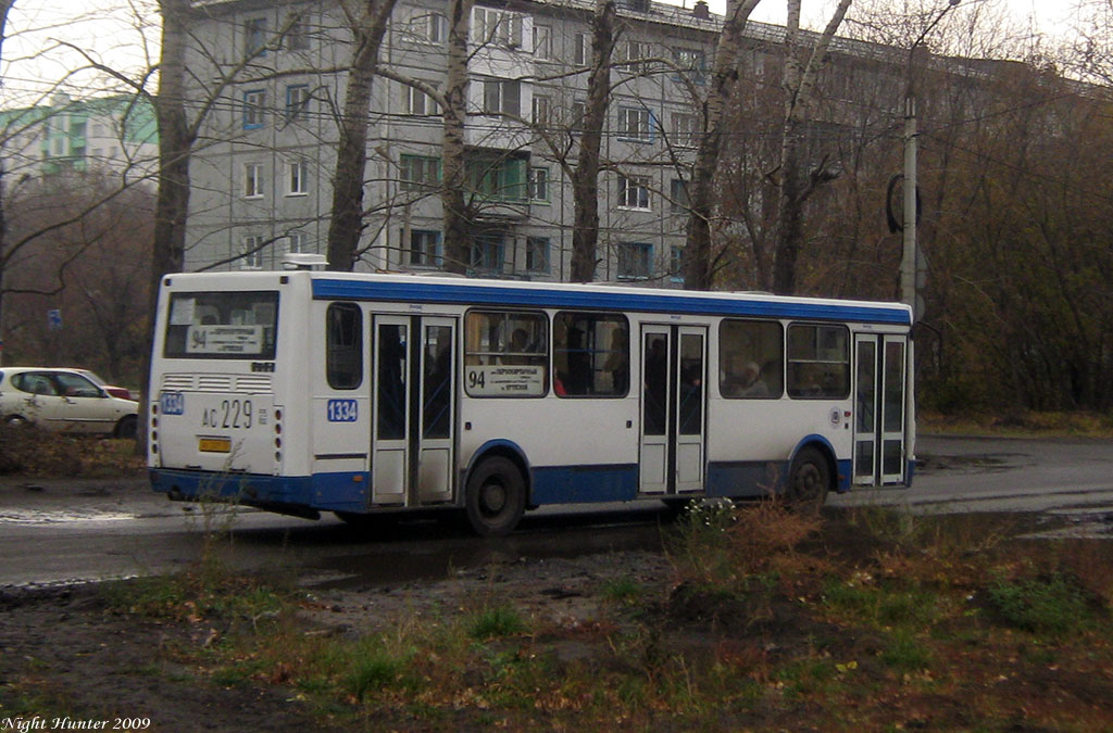 Omsk region, LiAZ-5256.45 Nr. 1334