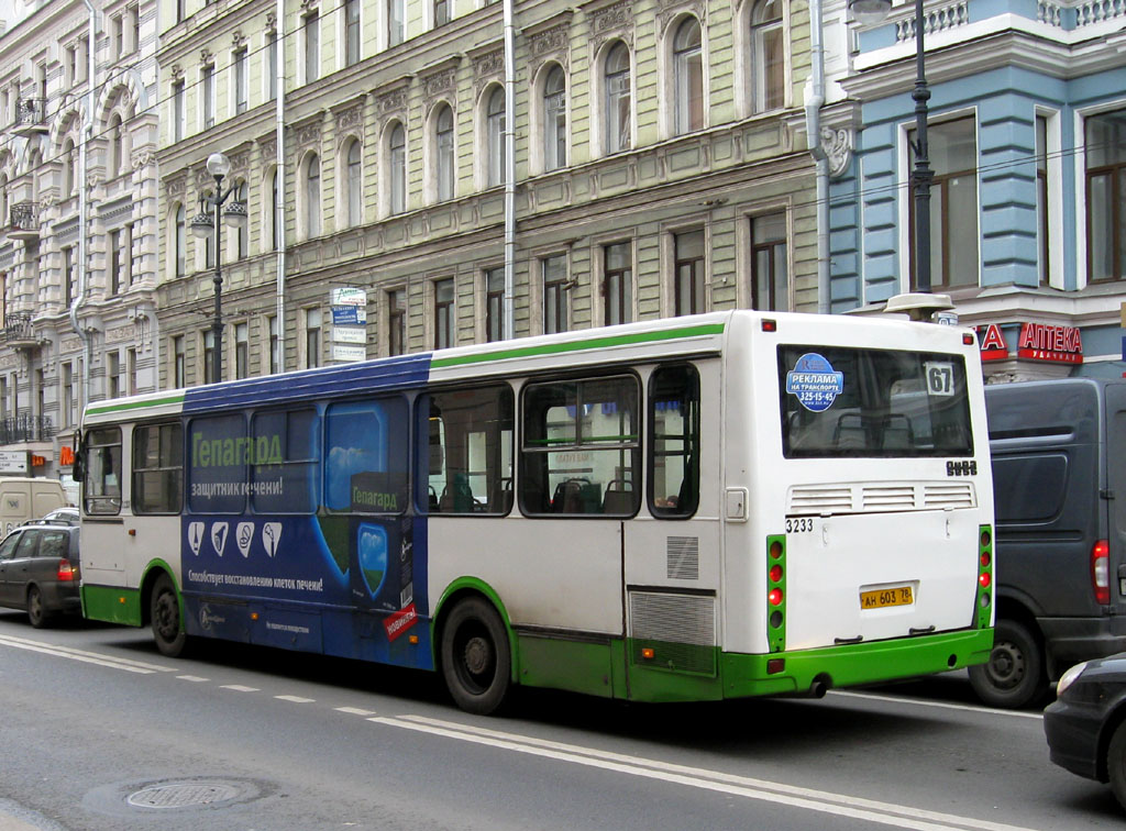 Санкт-Петербург, ЛиАЗ-5256.25 № 3233