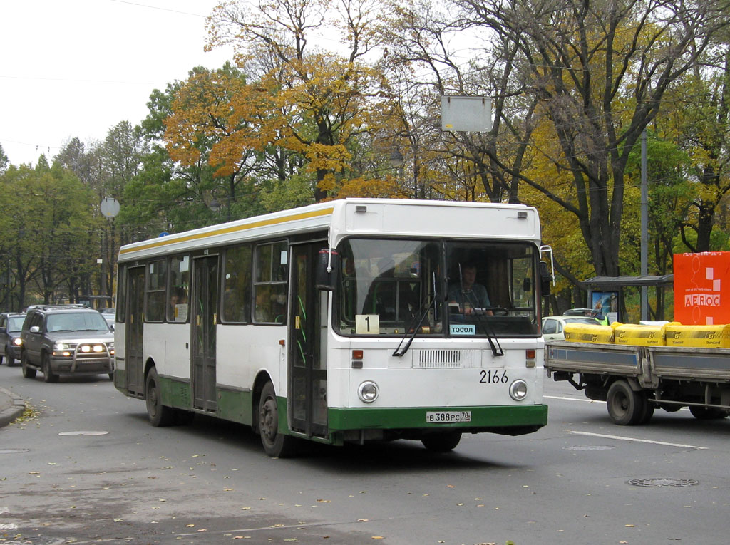 Санкт-Петербург, ЛиАЗ-5256.25 № 2166