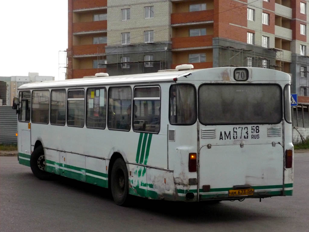 Penza region, Mercedes-Benz O307 Nr. АМ 673 58