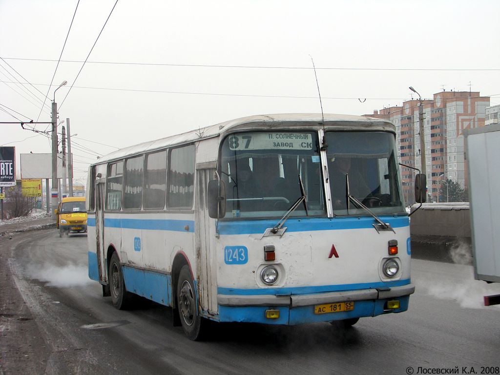 Омская область, ЛАЗ-695Н № 1243