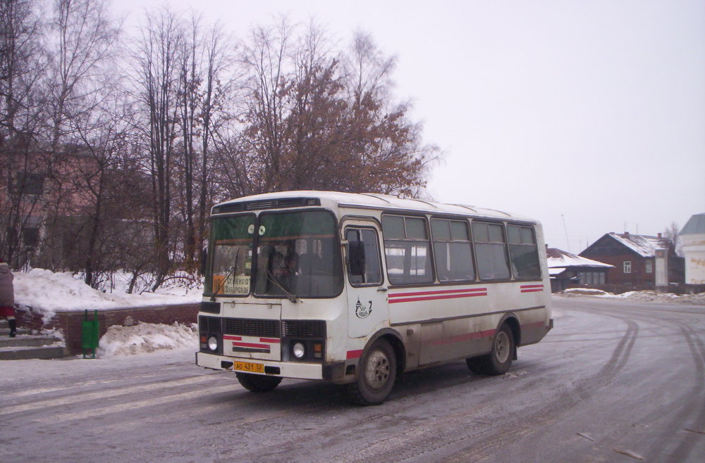 Нижегородская область, ПАЗ-3205-110 № АО 431 52