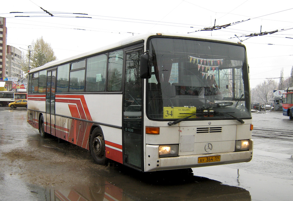 Пермский край, Mercedes-Benz O408 № АУ 364 59