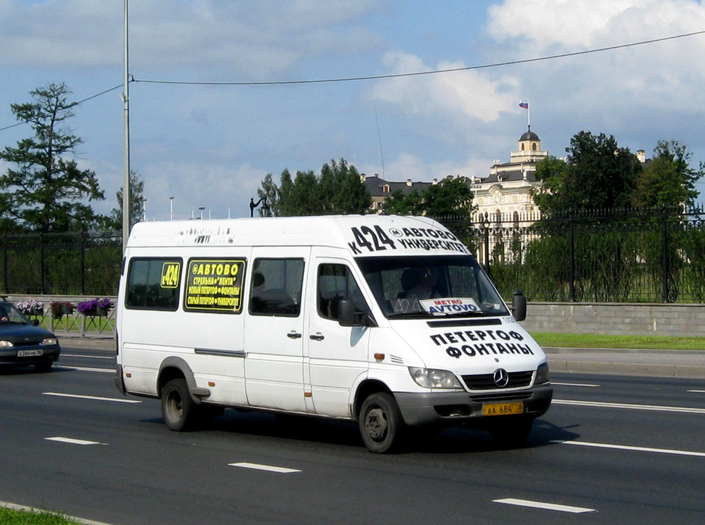 Санкт-Петербург, Mercedes-Benz Sprinter W904 408CDI № 13126