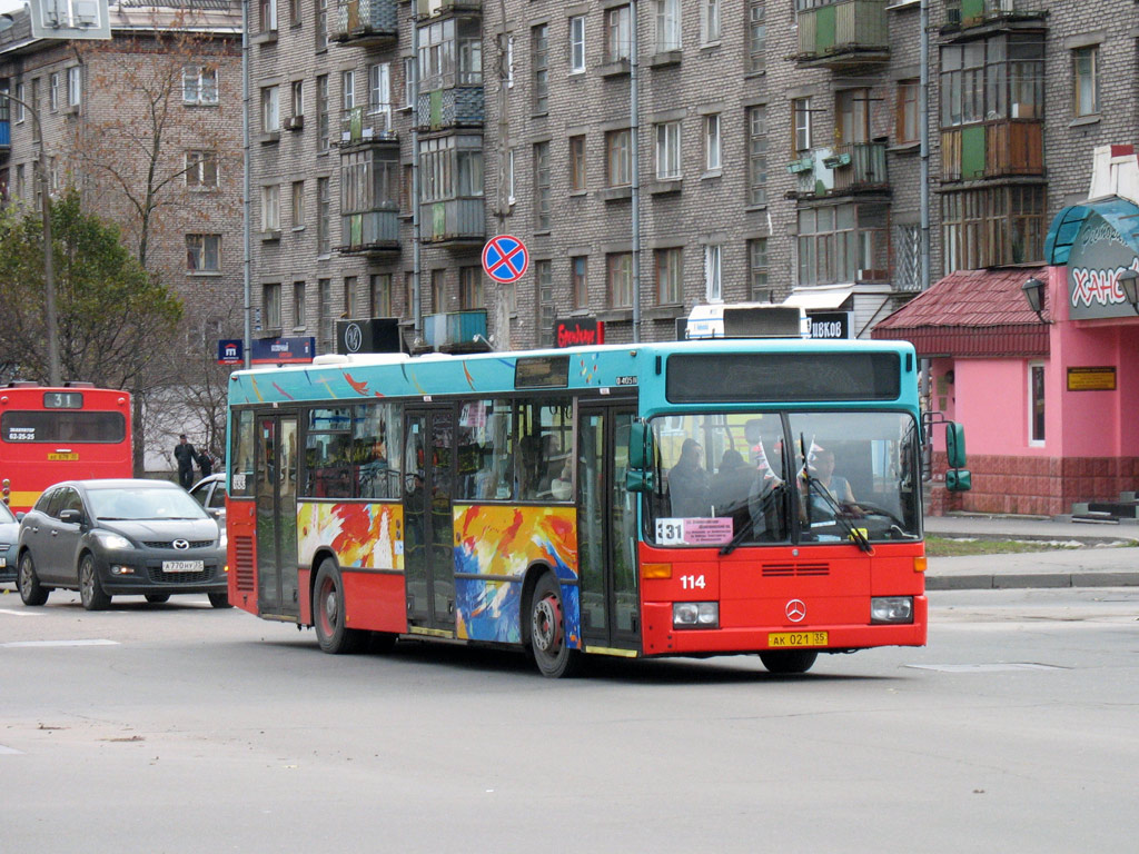 Вологодская область, Mercedes-Benz O405N № АК 021 35