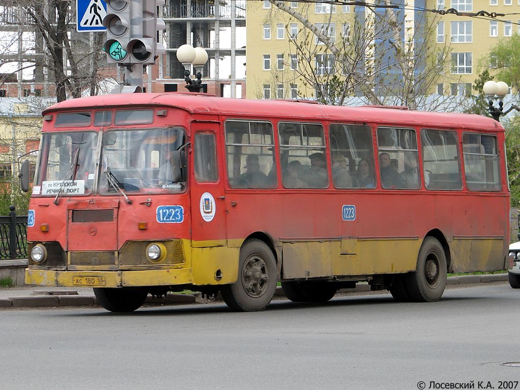 Омская область, ЛиАЗ-677М № 1223