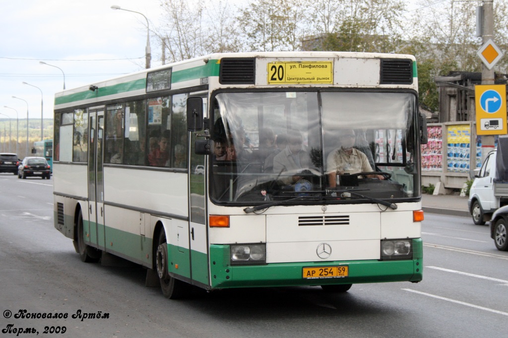 Пермский край, Mercedes-Benz O407 № АР 254 59