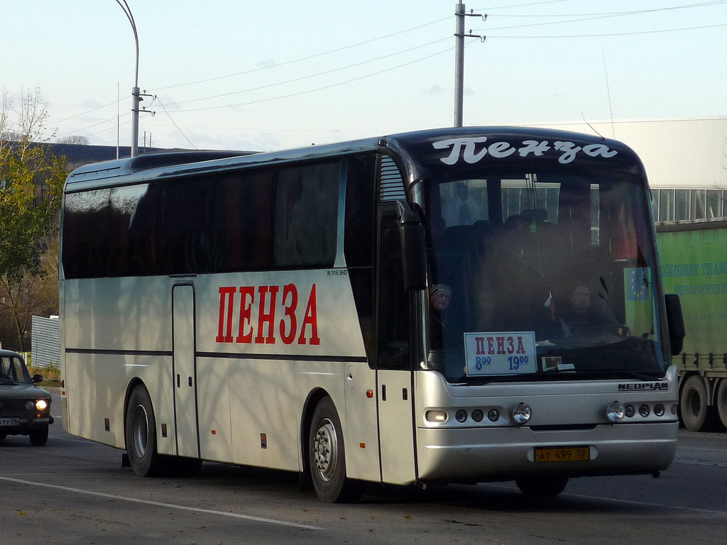 Пензенская область, Neoplan N316SHD Euroliner № АТ 499 58