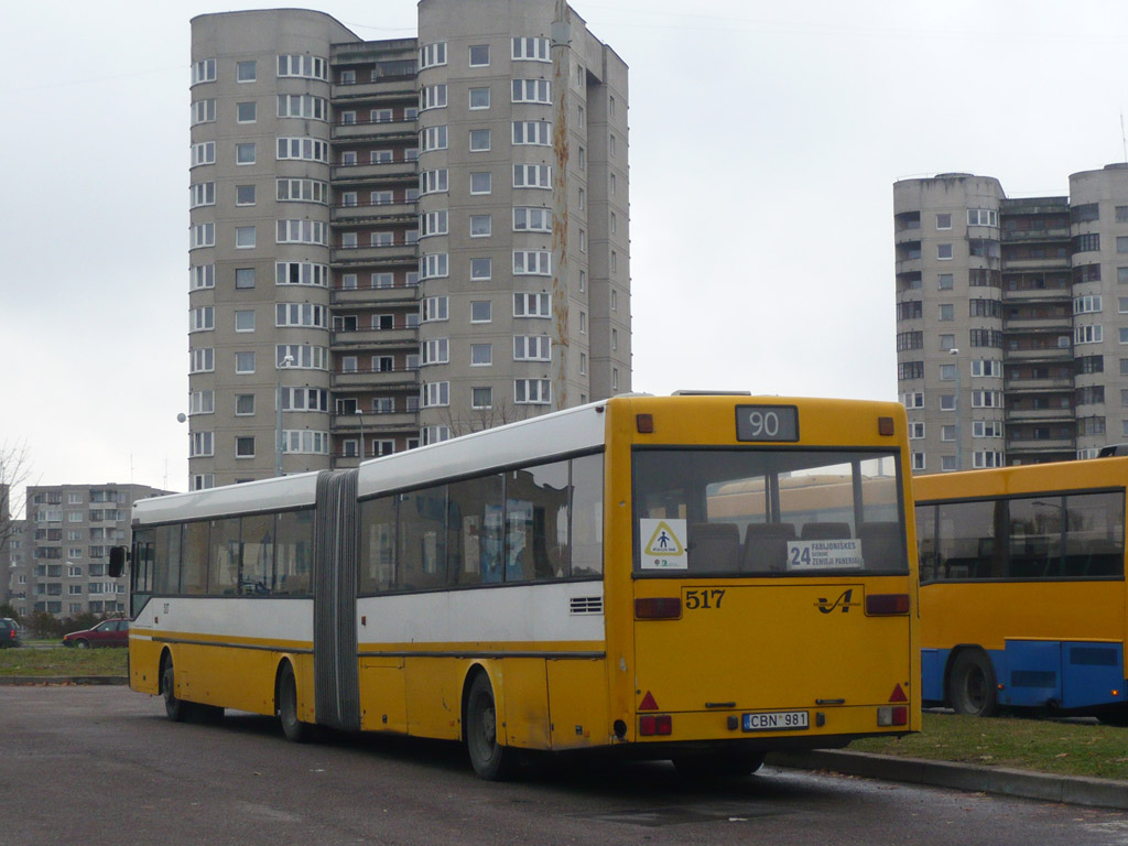 Литва, Mercedes-Benz O405G № 517