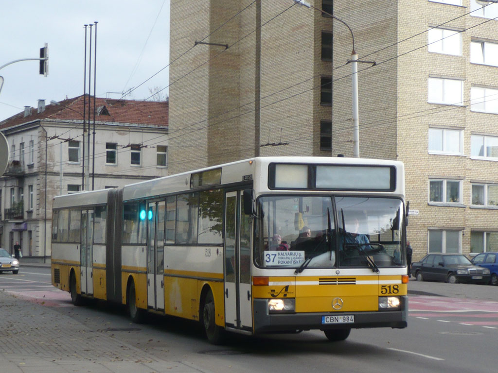 Литва, Mercedes-Benz O405G № 518