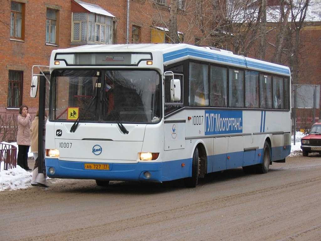 Москва, ЛиАЗ-52562R (ГолАЗ) № 10007